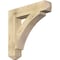 Ekena Millwork Thorton Craftsman Rough Sawn Bracket, Douglas Fir, 6"W x 32"D x 32"H BKT06X32X32THR04RDF - alternate 1